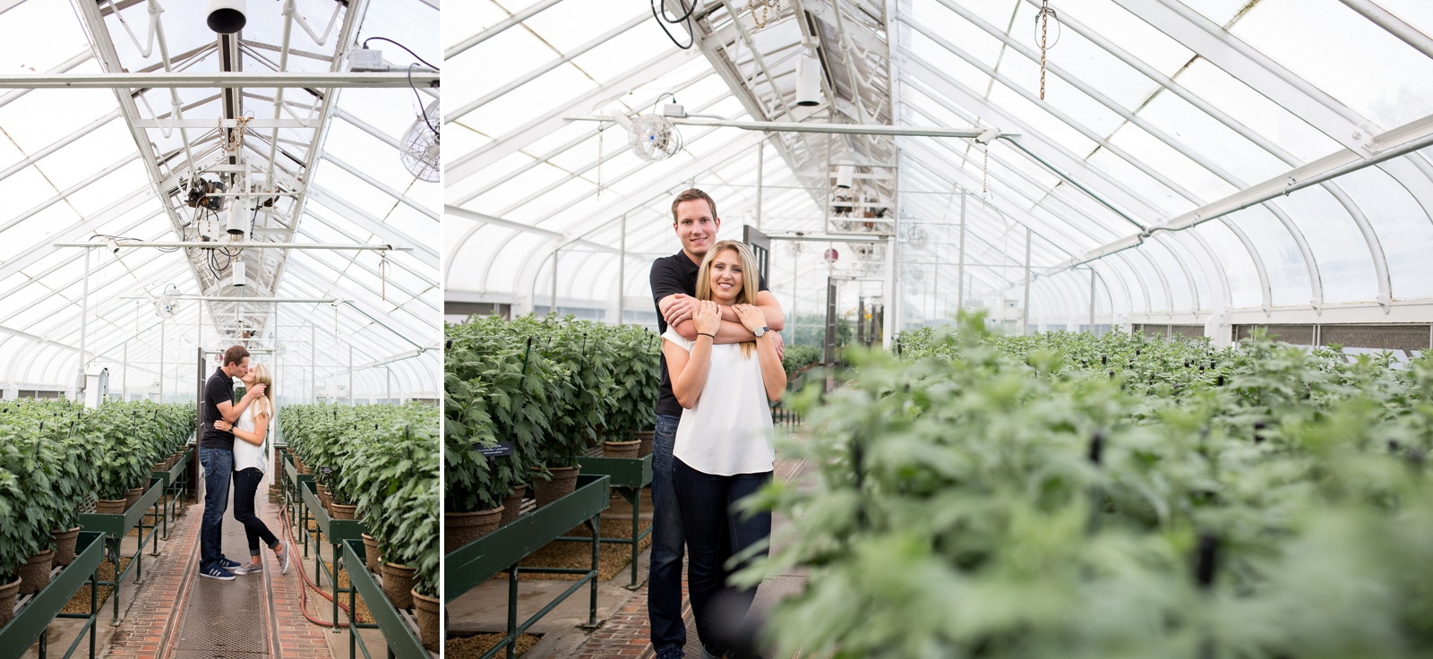 Longwood Gardens Kennett Square Engagement Photography